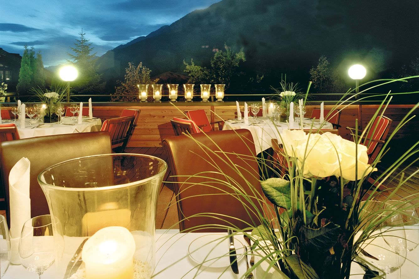 Spend a perfect evening on the sun terrace